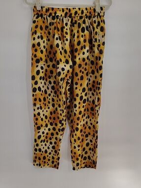 Raquel Allegra Bold Eclectic Bohemian Statement Loungewear Animal Print Silk